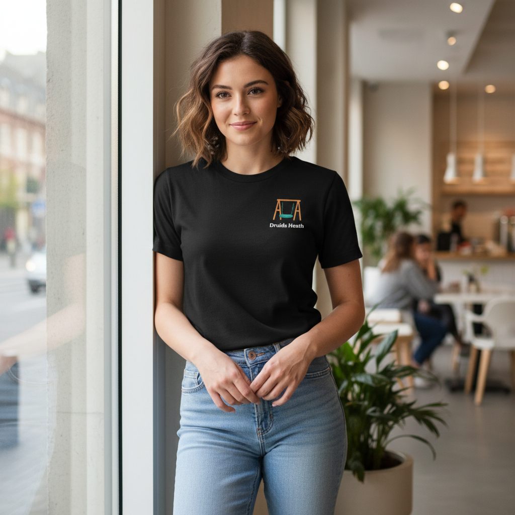 Druids Heath - T-Shirt - Minimal Cool Design - Playgrouund Swing