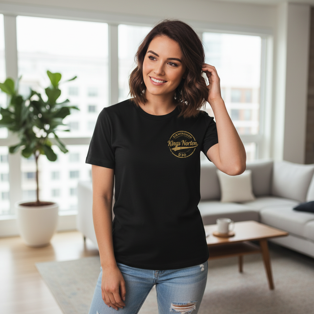 Kings Norton - T-Shirt - B30 Vintage Stamp Design