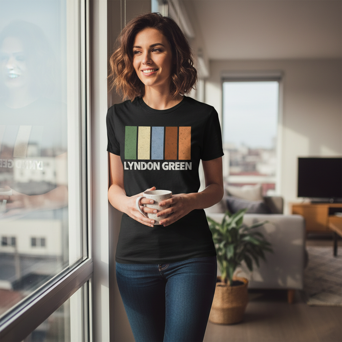 Lyndon Green - T-Shirt - Colour Block Design