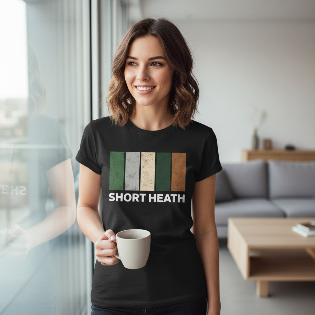 Short Heath - T-Shirt - Colour Block Design