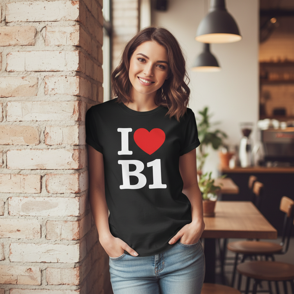 Westside - T-Shirt - I heart B1 Design