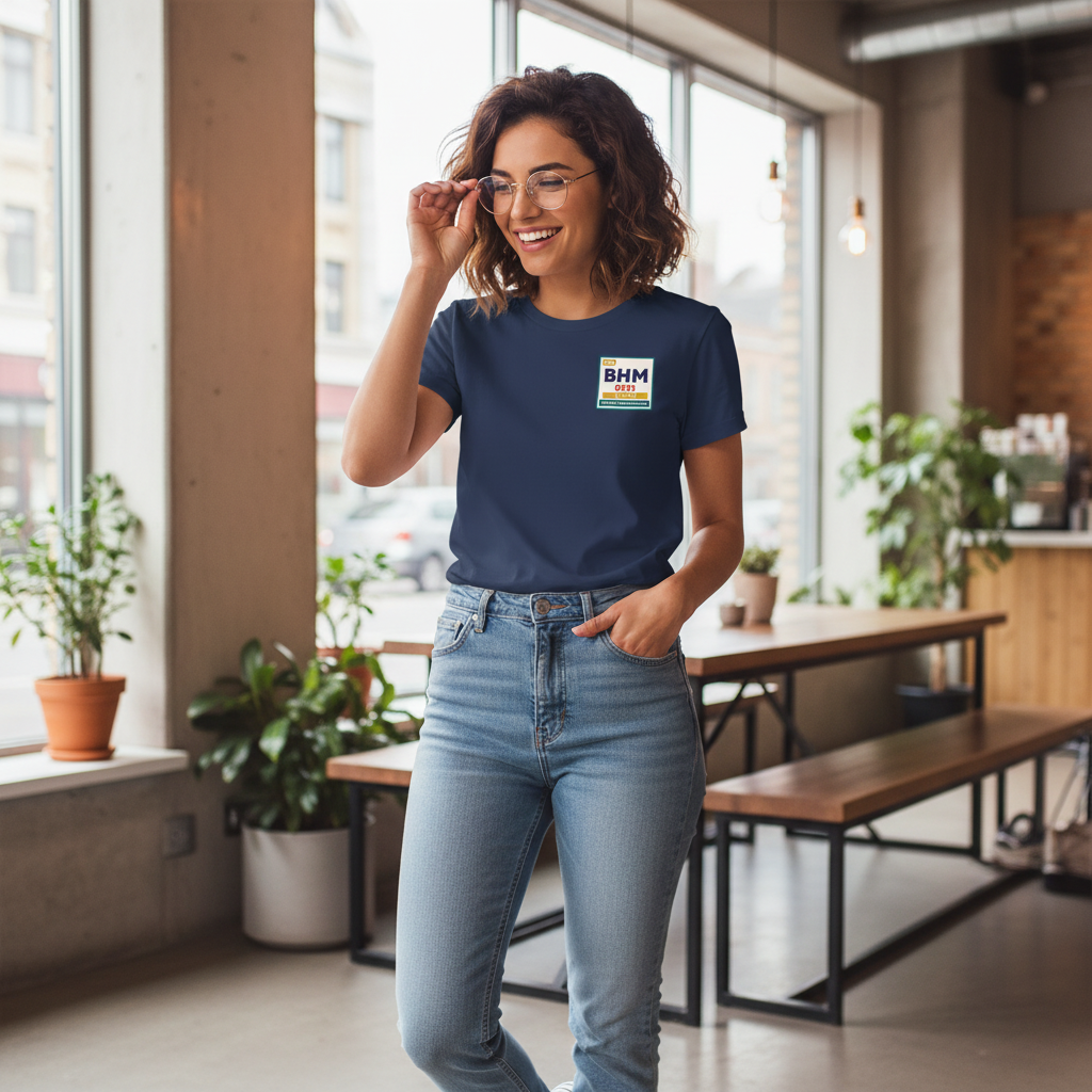 Birmingham - T-Shirt - BHM 0121 Periodic Element Badge