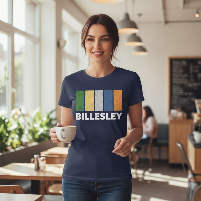 Billesley - T-Shirt - Colour Block Design