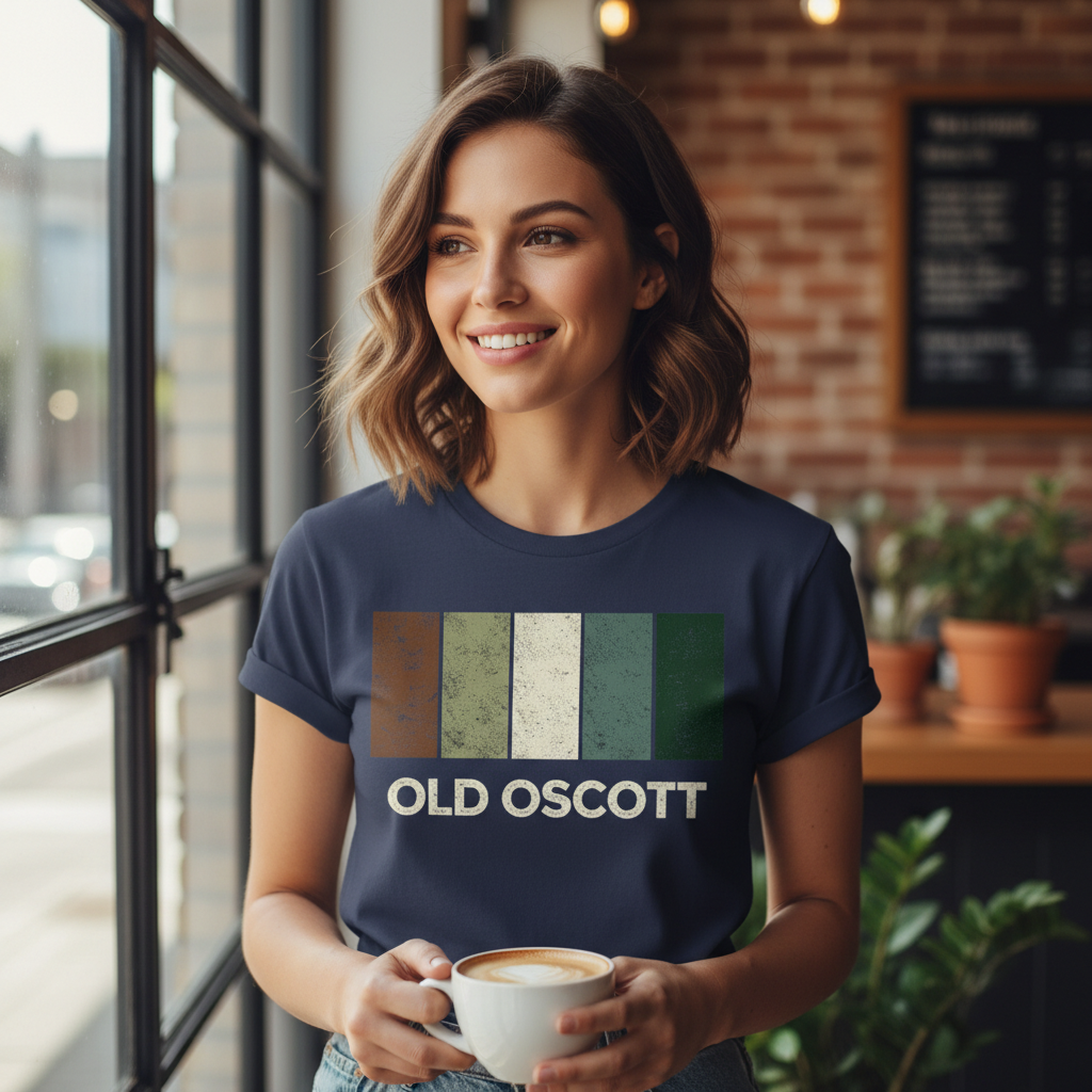 Old Oscott - T-Shirt - Colour Block Design
