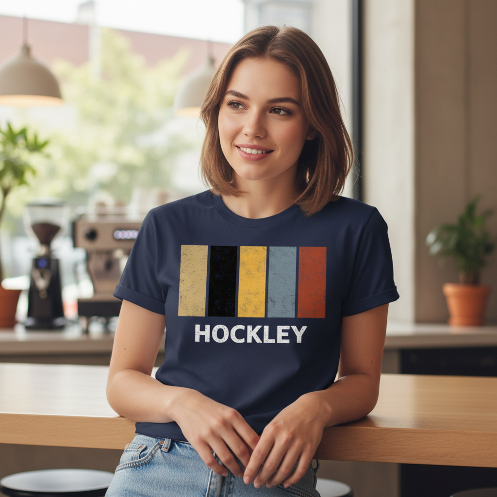 Hockley - T-Shirt - Colour Block Design