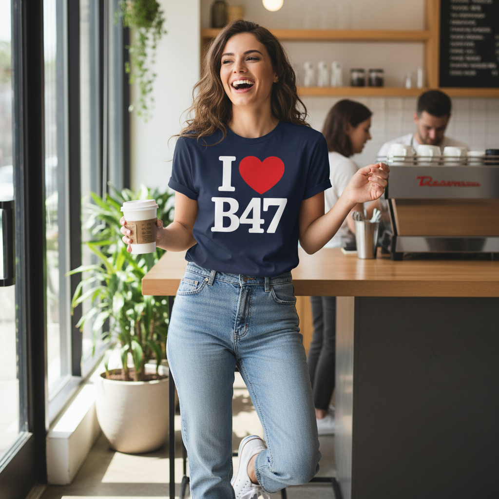 Hollywood - T-Shirt - I Heart B47 Design