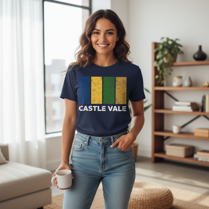 Castle Vale - T-Shirt - Colour Block Design