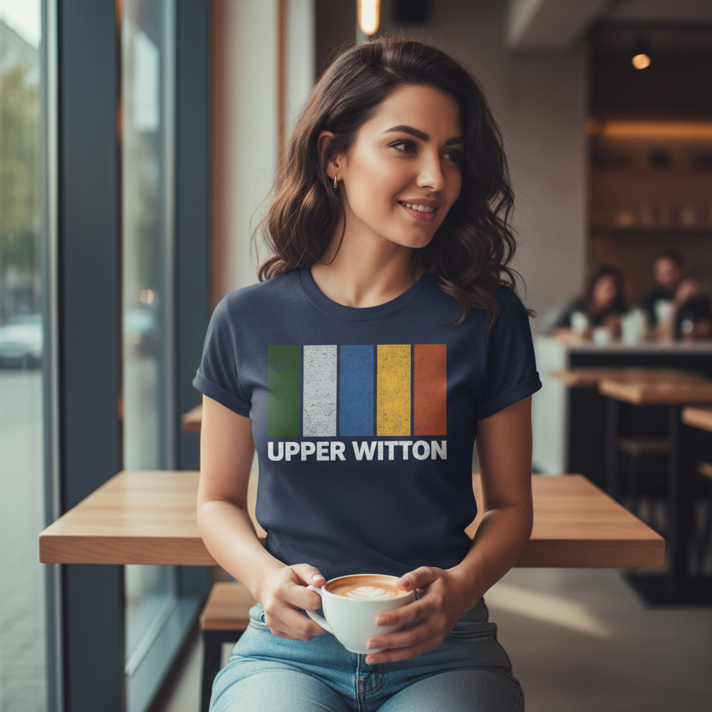 Upper Witton - T-Shirt - Colour Block Design