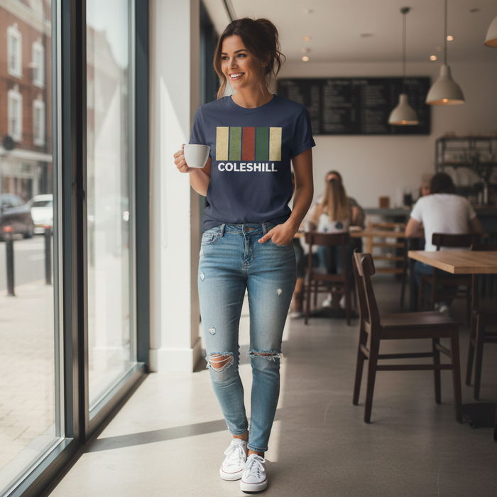 Coleshill - T-Shirt - Colour Block Design