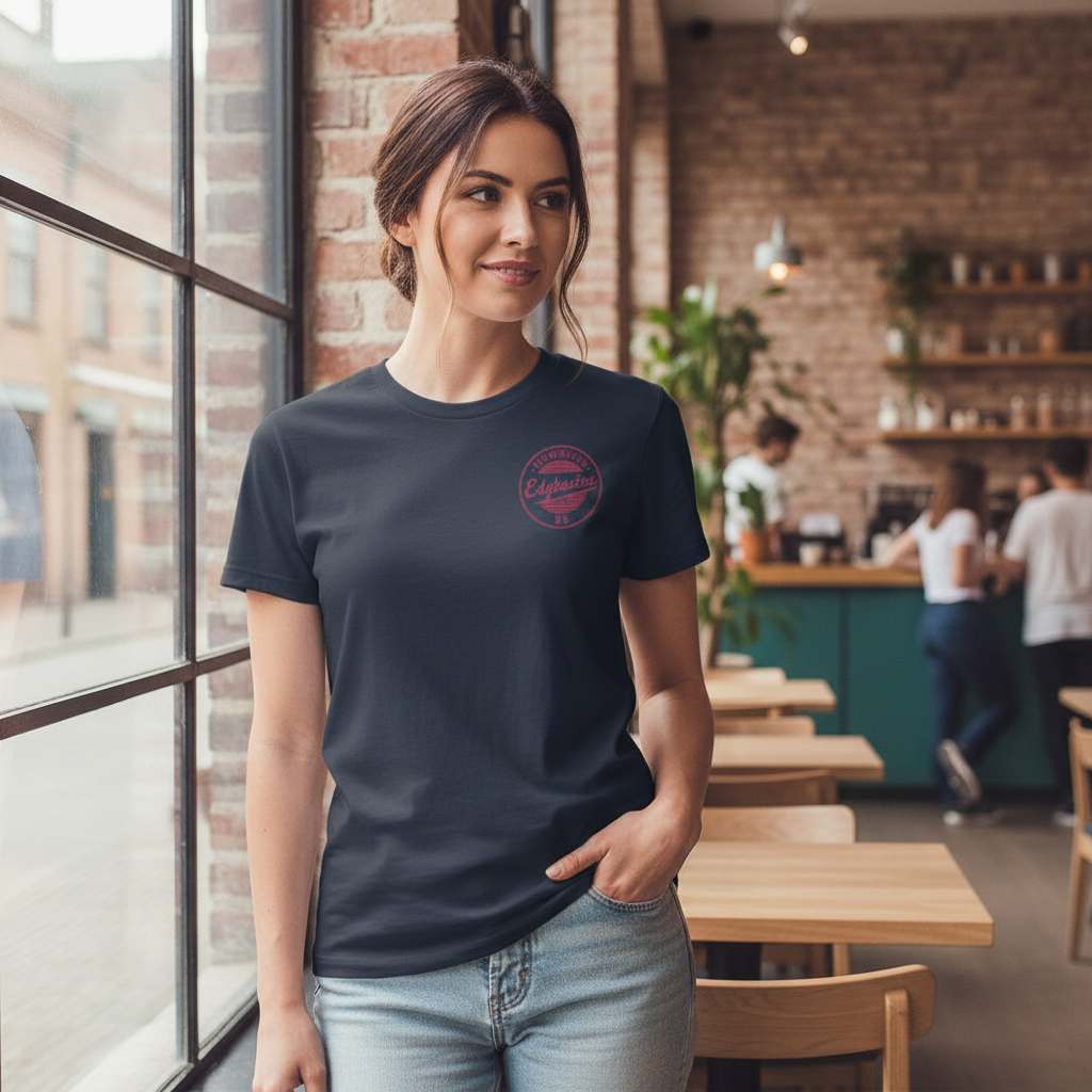 Edgbaston - T-Shirt - B5 Vintage Stamp Design