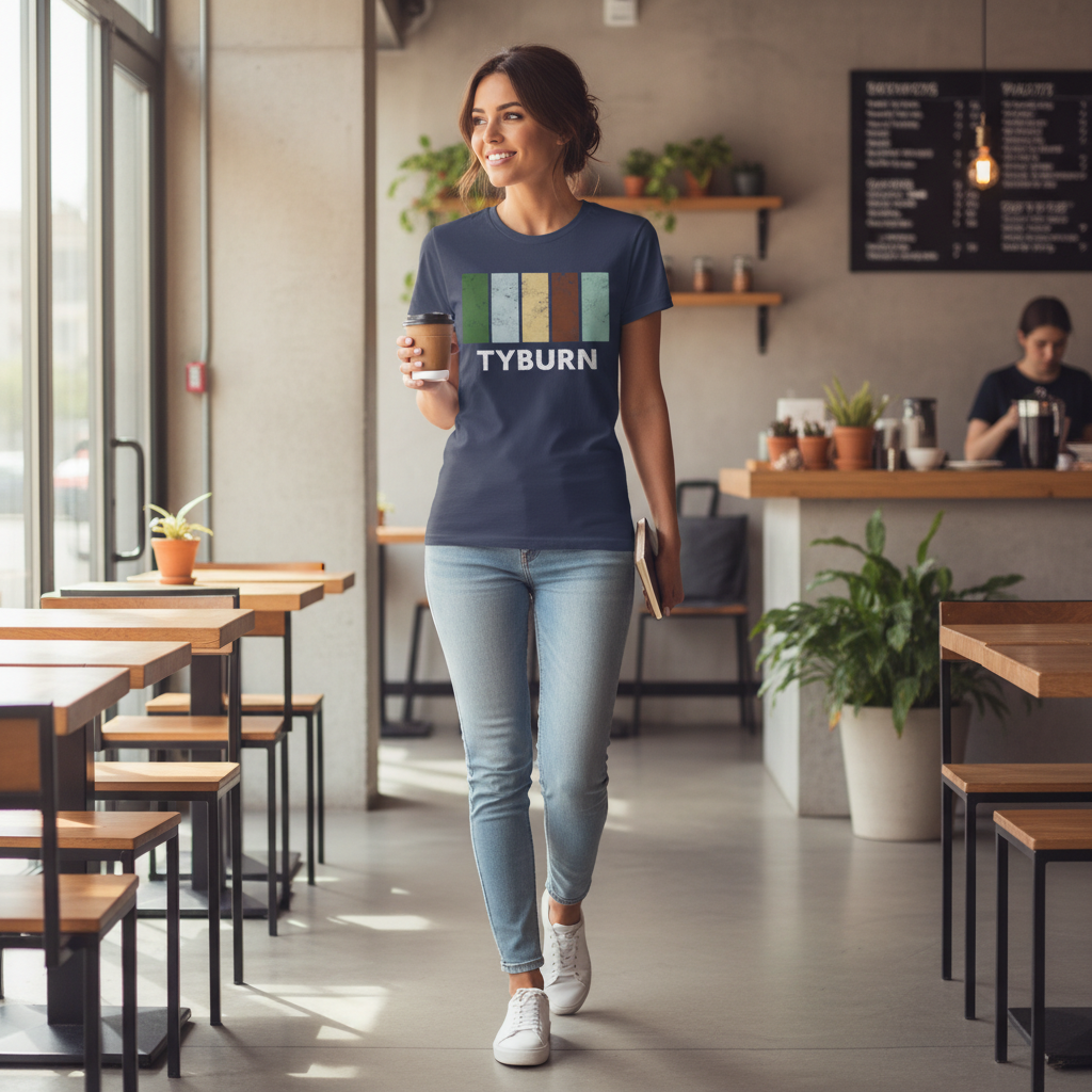 Tyburn - T-Shirt - Colour Block Design