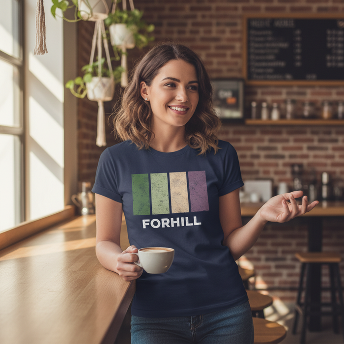 Forhill - T-Shirt - Colour Block Design