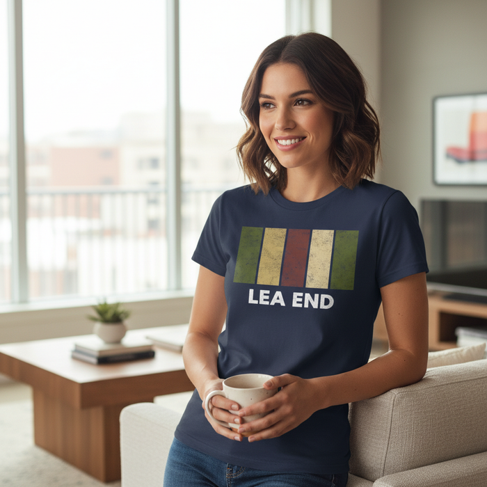 Lea End - T-Shirt - Colour Block Design