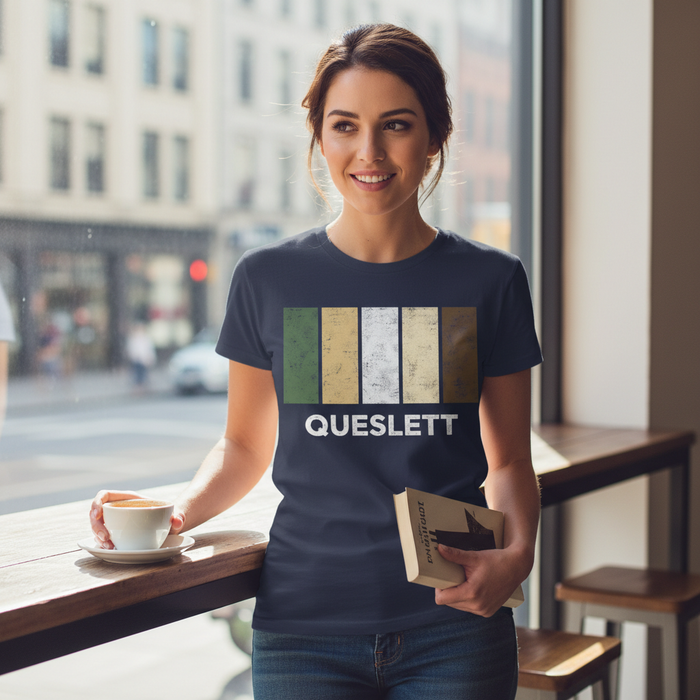 Queslett - T-Shirt - Colour Block Design