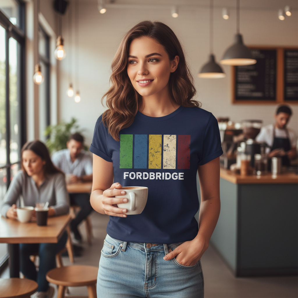 Fordbridge - T-Shirt - Colour Block Design
