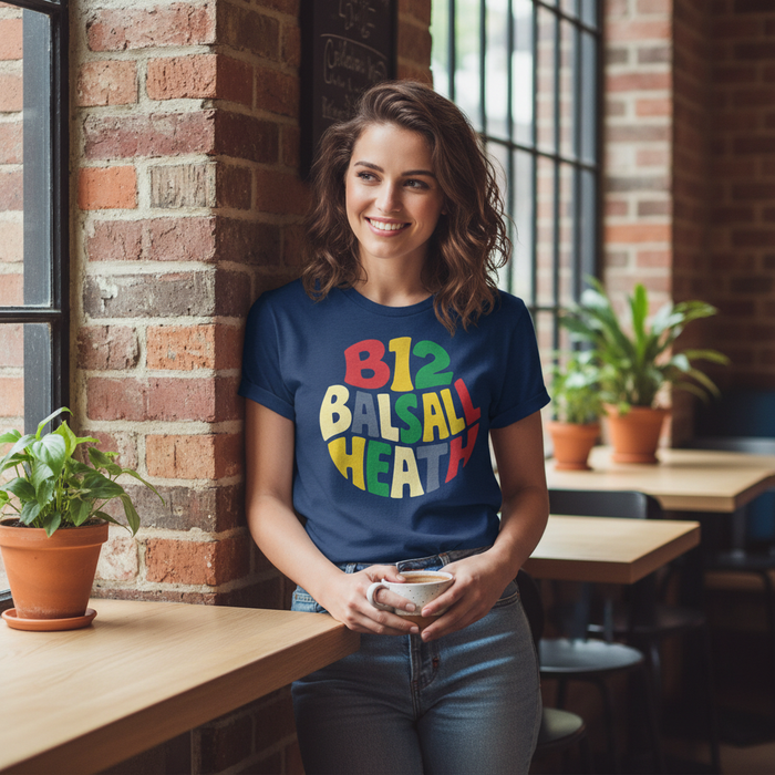 Balsall Heath - T-Shirt - Colour Burst Design