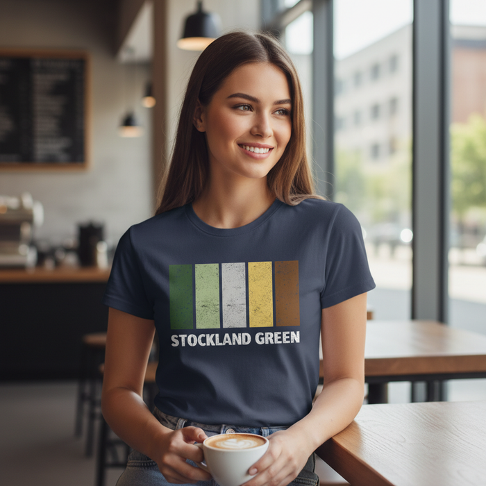 Stockland Green - T-Shirt - Colour Block Design