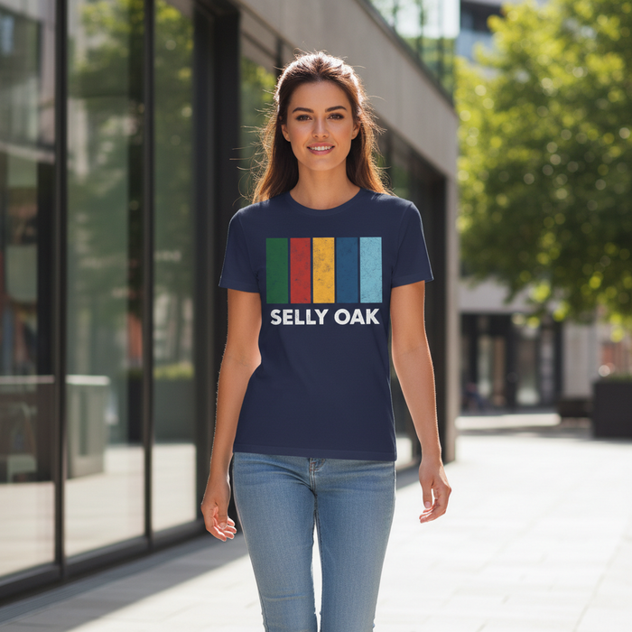 Selly Oak - T-Shirt - Colour Block Design