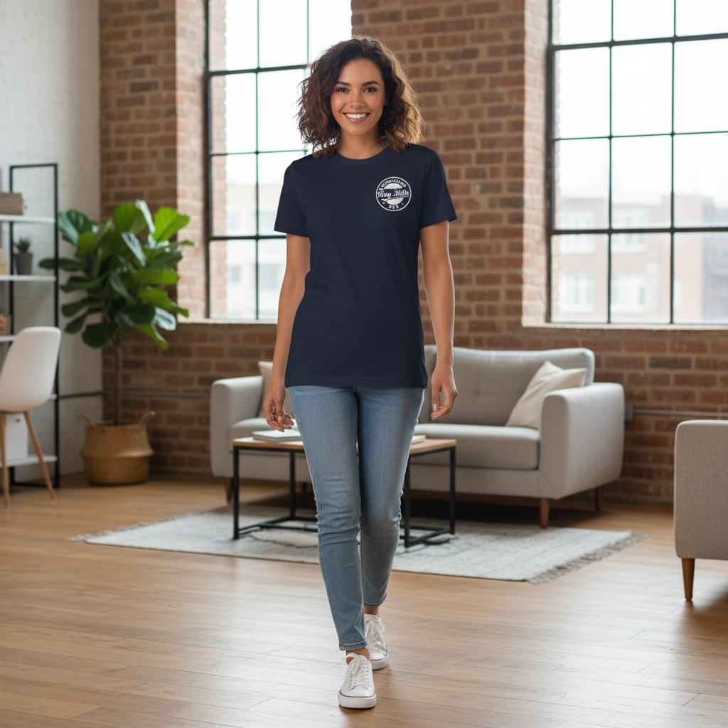 Hay Mills - T-Shirt - B25 Vintage Stamp Design