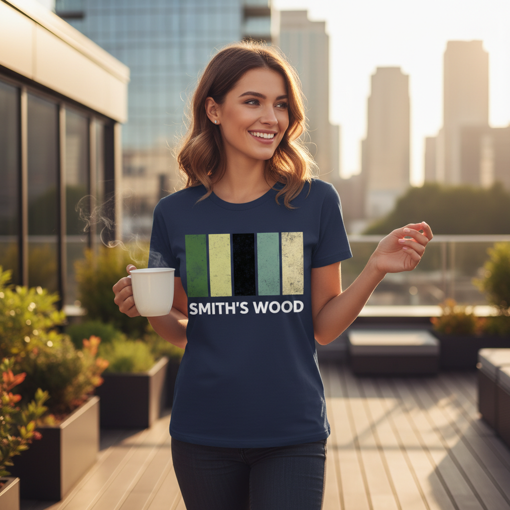 Smith's Wood - T-Shirt - Colour Block Design