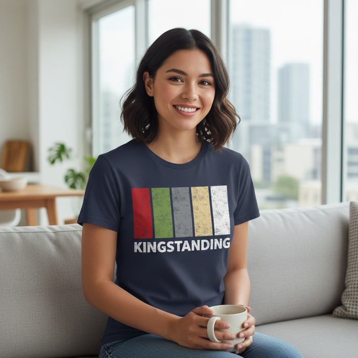 Kingstanding - T-Shirt - Colour Block Design