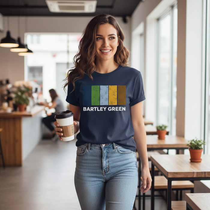 Bartley Green - T-Shirt - Colour Block Design