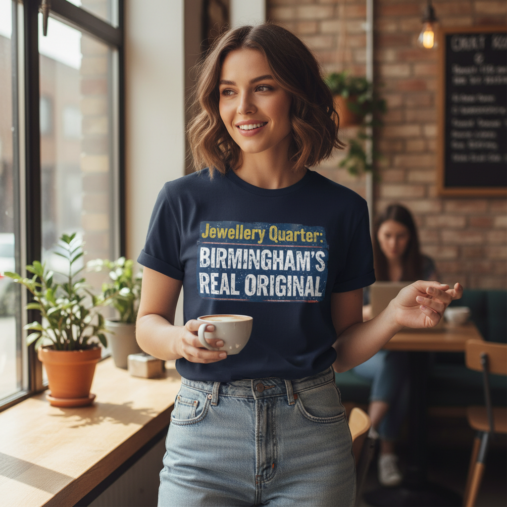 Jewellery Quarter - T-Shirt - Urban Heritage Design