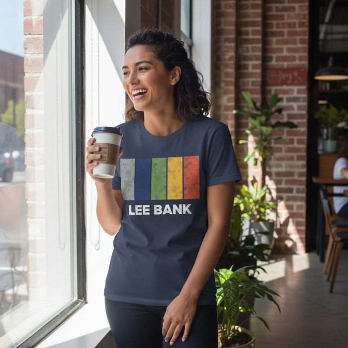 Lee Bank - T-Shirt - Colour Block Design