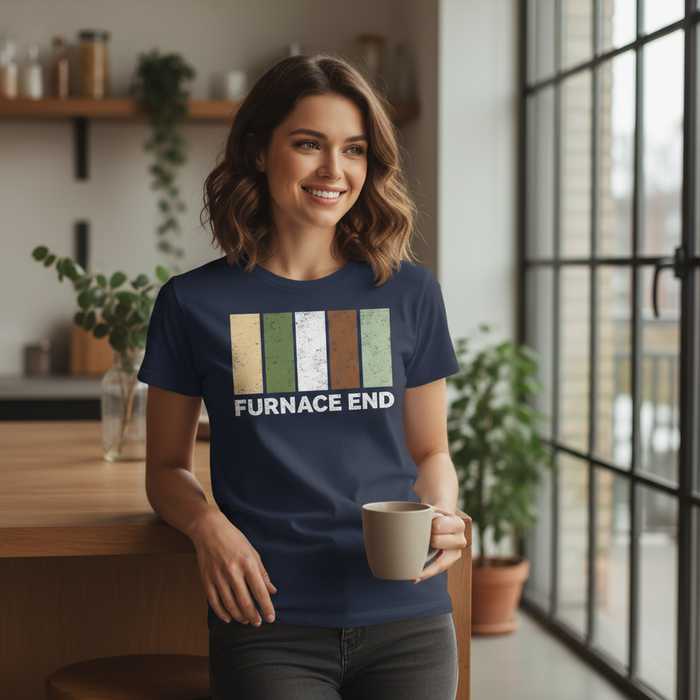 Furnace End - T-Shirt - Colour Block Design