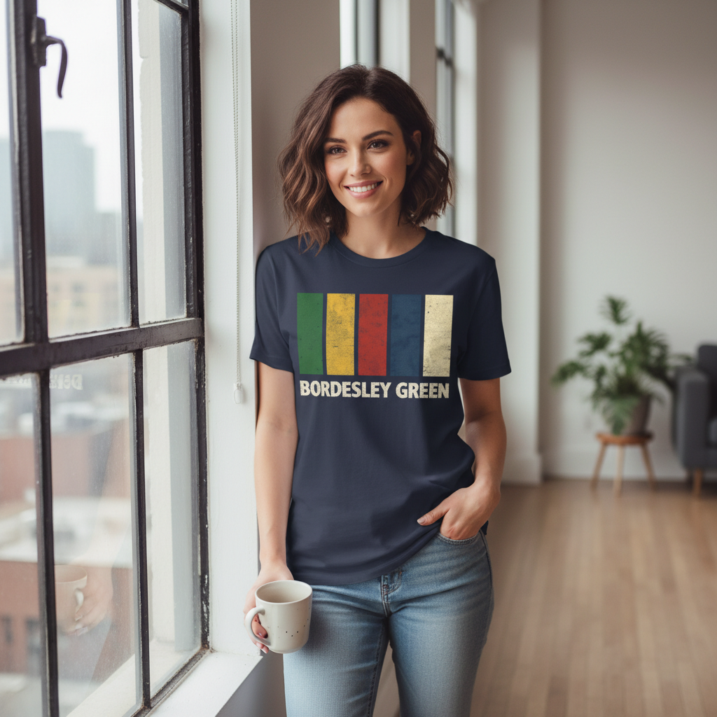 Bordesley Green - T-Shirt - Colour Block Design