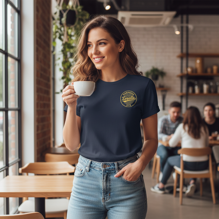 Lozells - T-Shirt - B19 Vintage Stamp Design