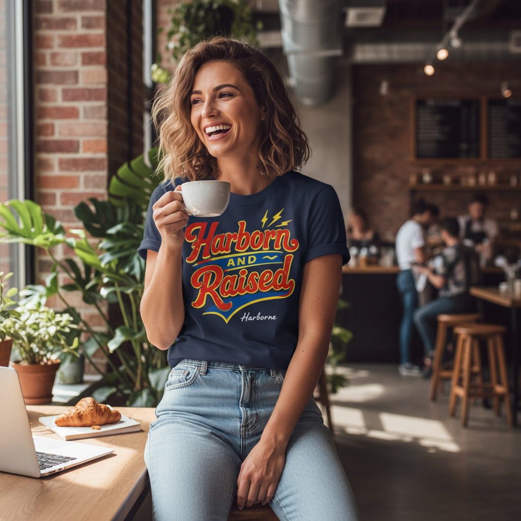 Harborne - T-Shirt - Loud Local Love Design