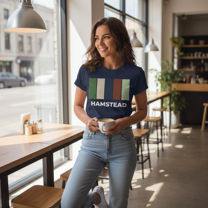 Hamstead - T-Shirt - Colour Block Design