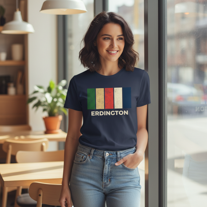 Erdington - T-Shirt - Colour Block Design