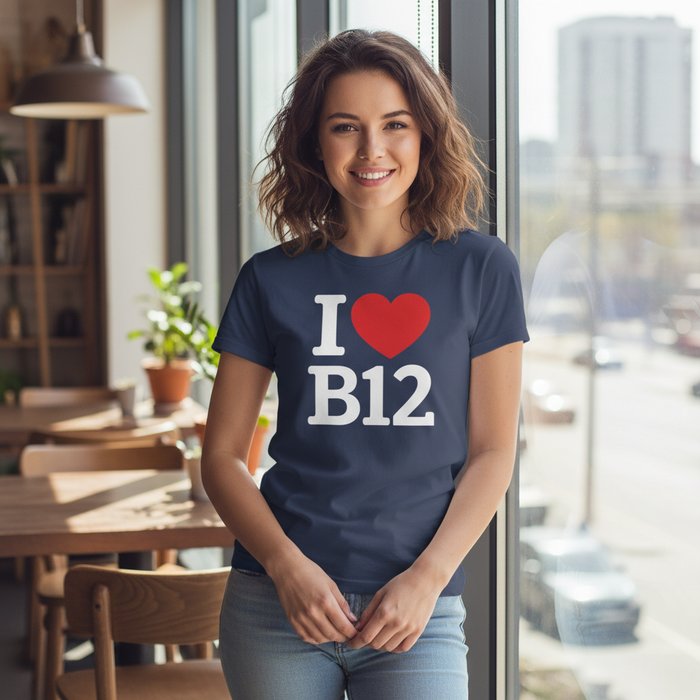 Balsall Heath - T-Shirt - I heart B12 Design