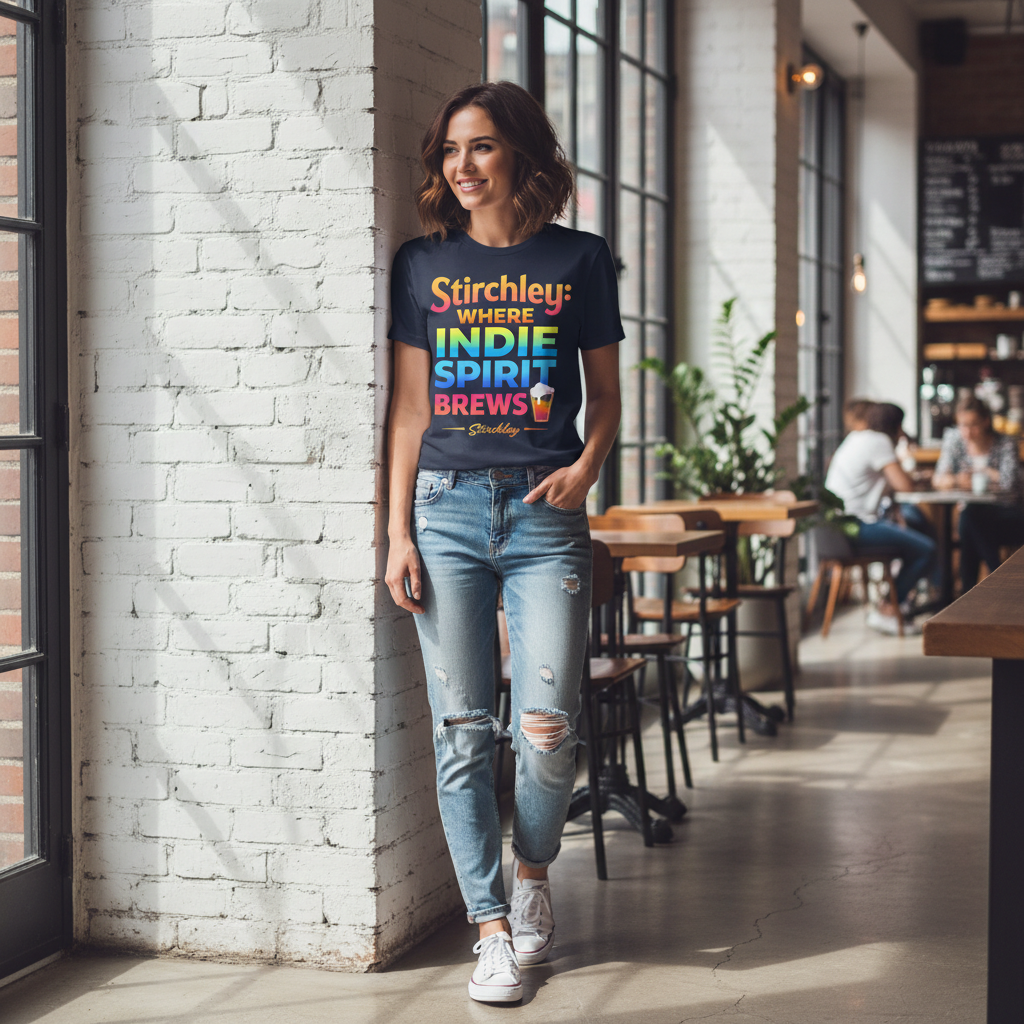 Stirchley - T-Shirt - Loud Local Love Design