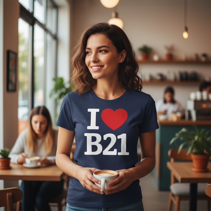 Handsworth - T-Shirt - I Heart B21 Design