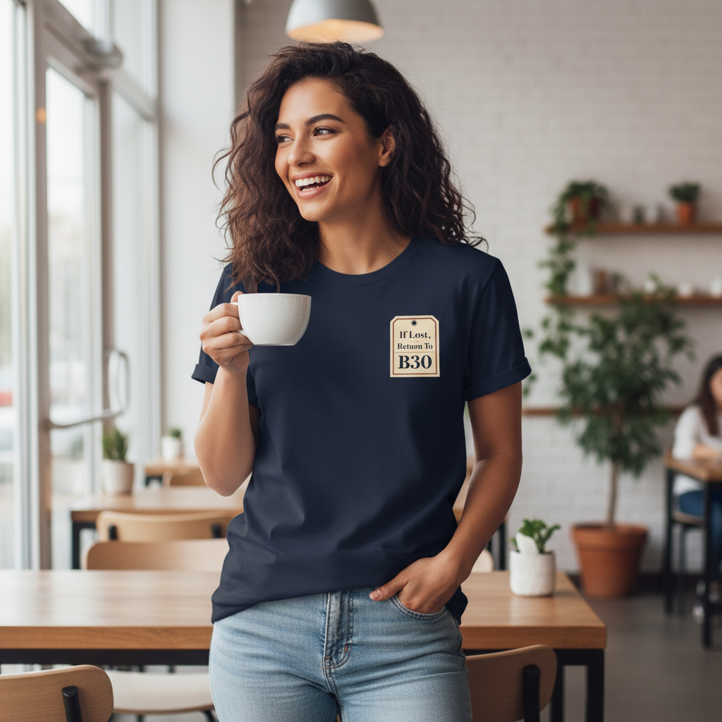 Stirchley - T-Shirt - If lost, return to B30 Design