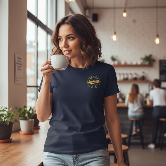 Sparkbrook - T-Shirt - B12 Vintage Stamp Design