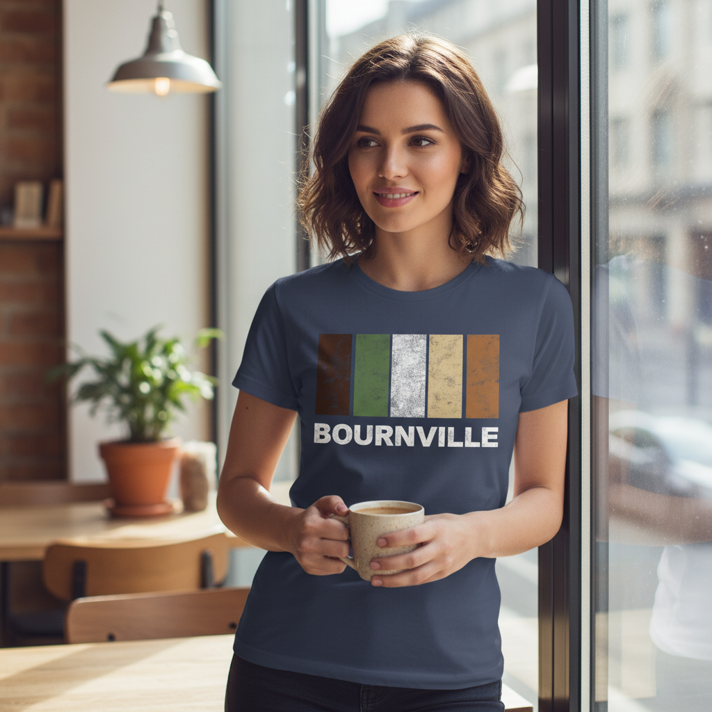 Bournville - T-Shirt - Colour Block Design