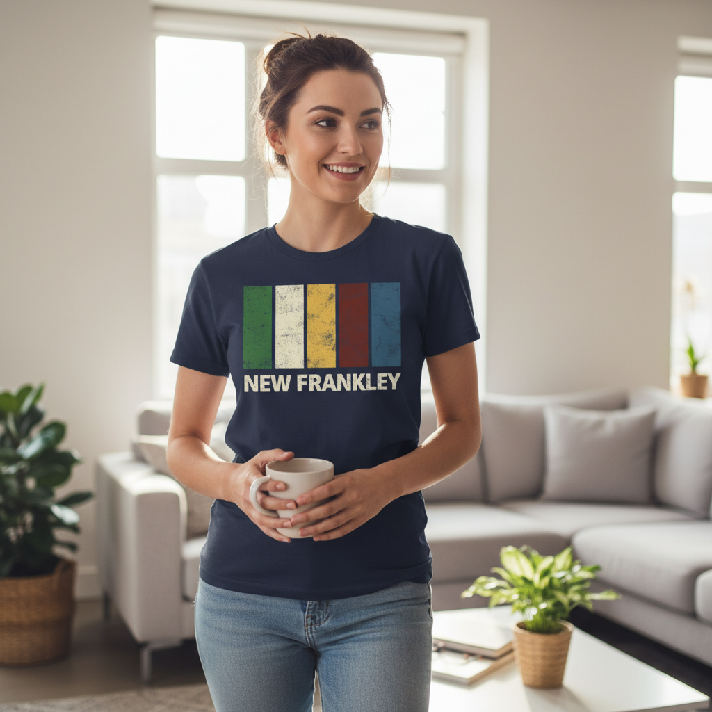 New Frankley - T-Shirt - Colour Block Design