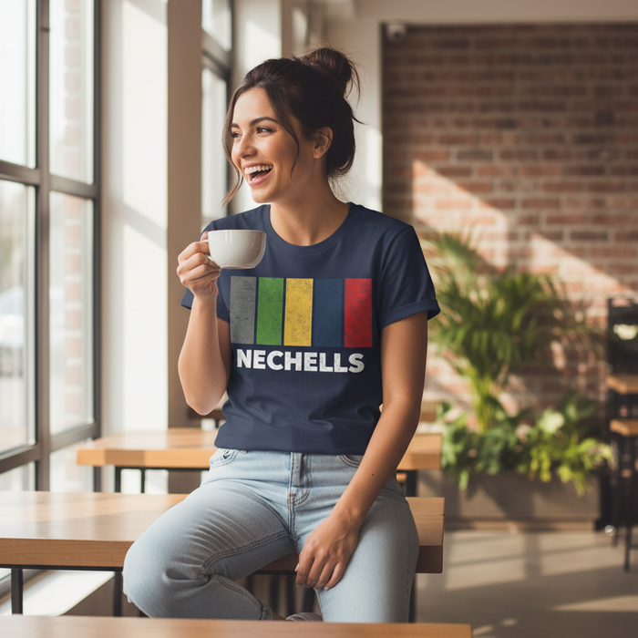 Nechells - T-Shirt - Colour Block Design