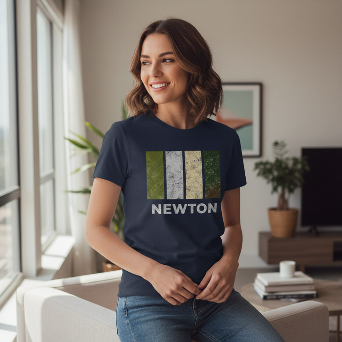 Newton - T-Shirt - Colour Block Design