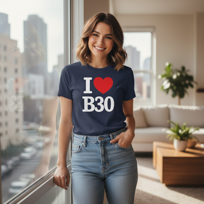 Cotteridge - T-Shirt - I heart B30 Design