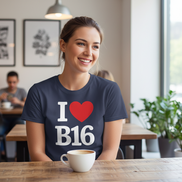 Ladywood - T-Shirt - I heart B16 Design