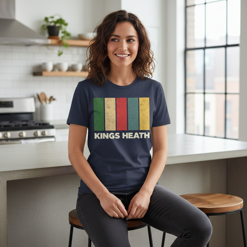 Kings Heath - T-Shirt - Colour Block Design
