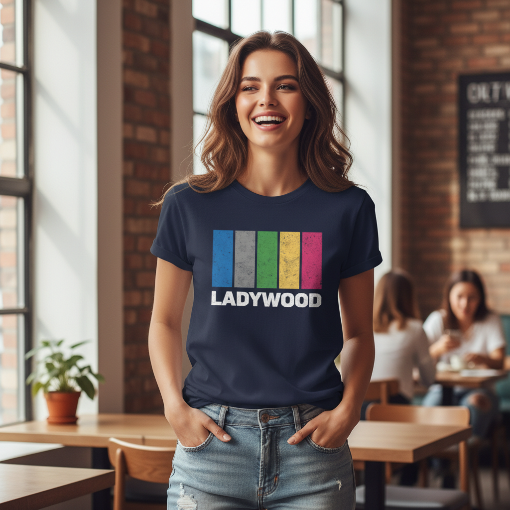Ladywood - T-Shirt - Colour Block Design