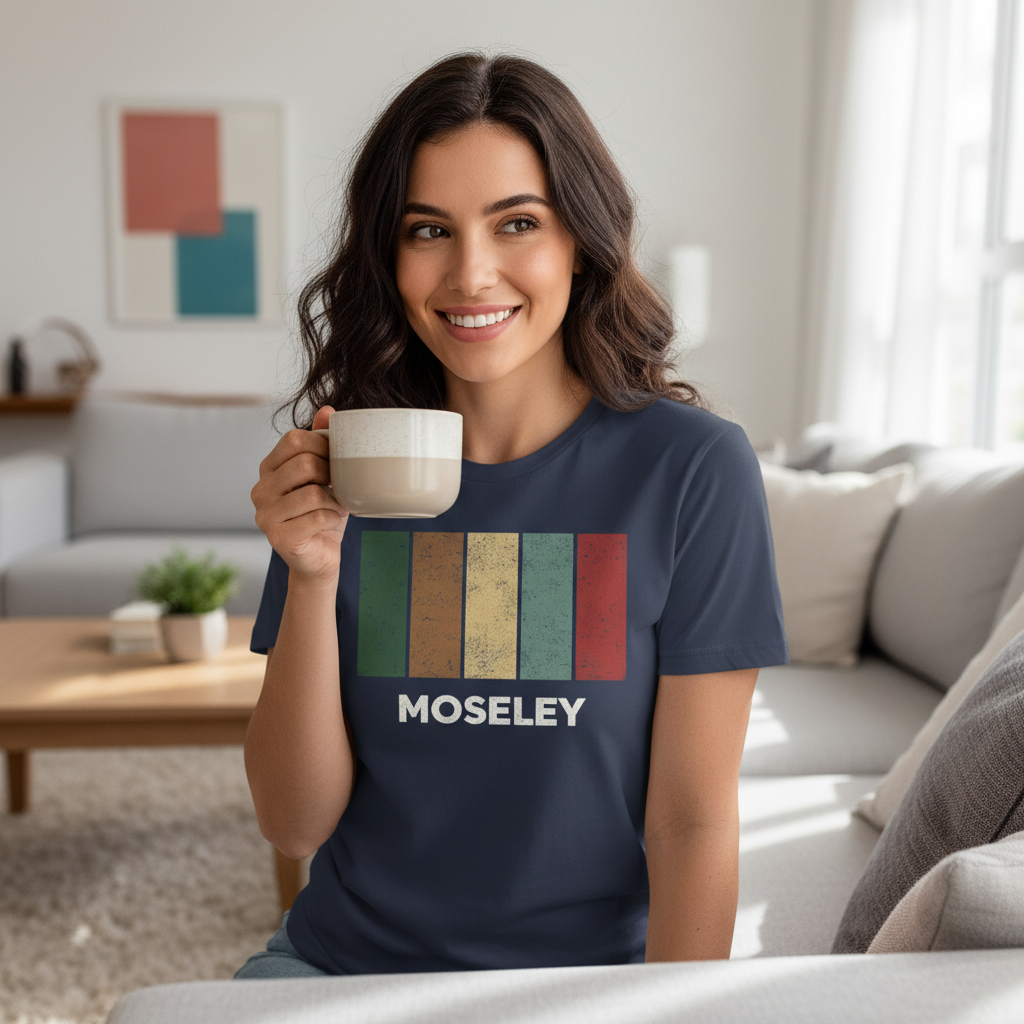 Moseley - T-Shirt - Colour Block Design