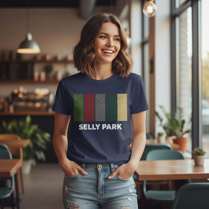 Selly Park - T-Shirt - Colour Block Design