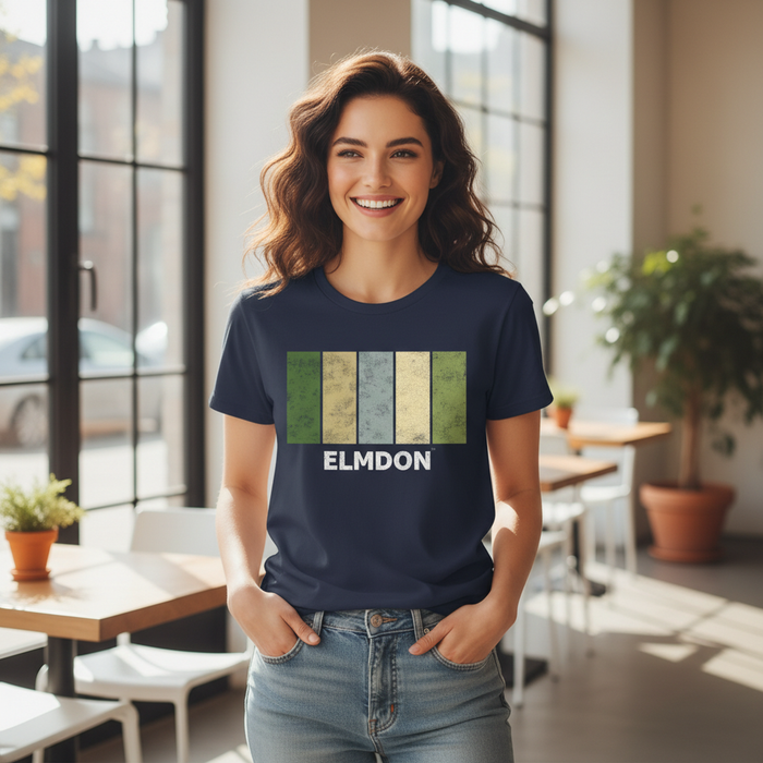 Elmdon - T-Shirt - Colour Block Design